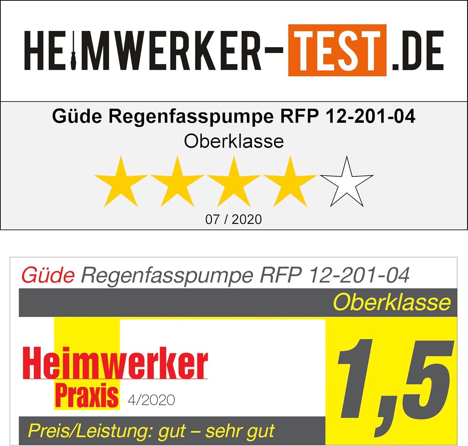 Güde Akumulatorowa pompa do beczki deszczowej RFP 12-201-04 (12 - obrazek 7