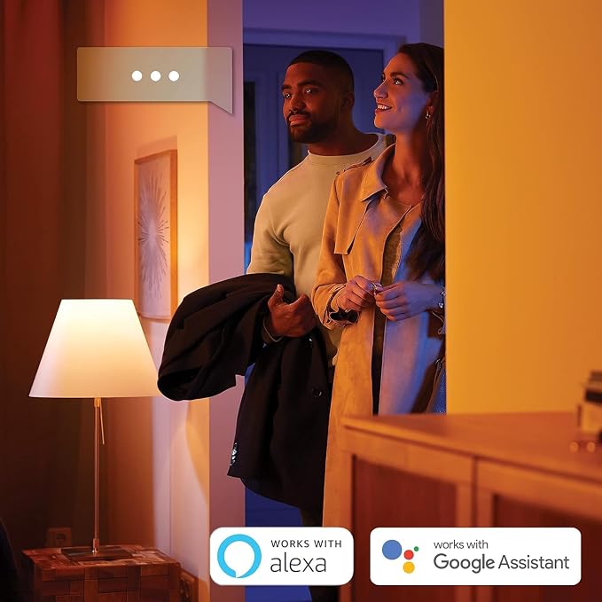 Philips Hue inteligentny reflektor do zabudowy Milliskin Hue recessed okrągły biały 3x5W 3 szt - obrazek 4