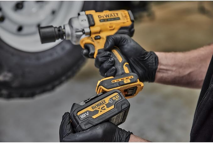 DEWALT DCF891N-XJ 18V XR bezszczotkowy klucz udarowy 1/5.1 cm Hog Ring - gołe urządzenie - obrazek 6