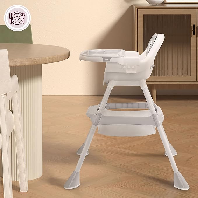 Moby-System Regulowane Krzesełko do Karmienia Magnolia 2w1 z Tacką - obrazek 2