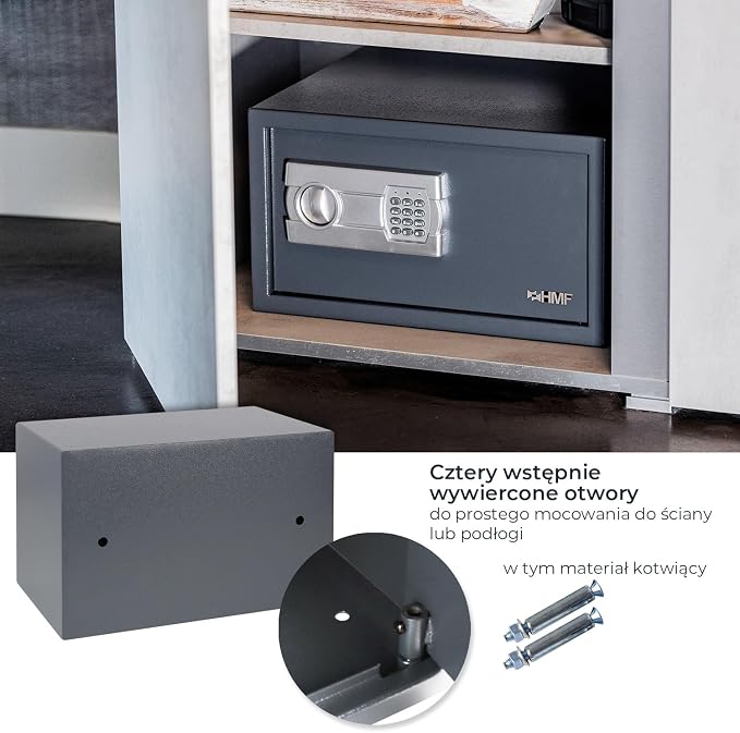HMF 4612112 sejf meblowy z zamkiem elektronicznym 31 - obrazek 7