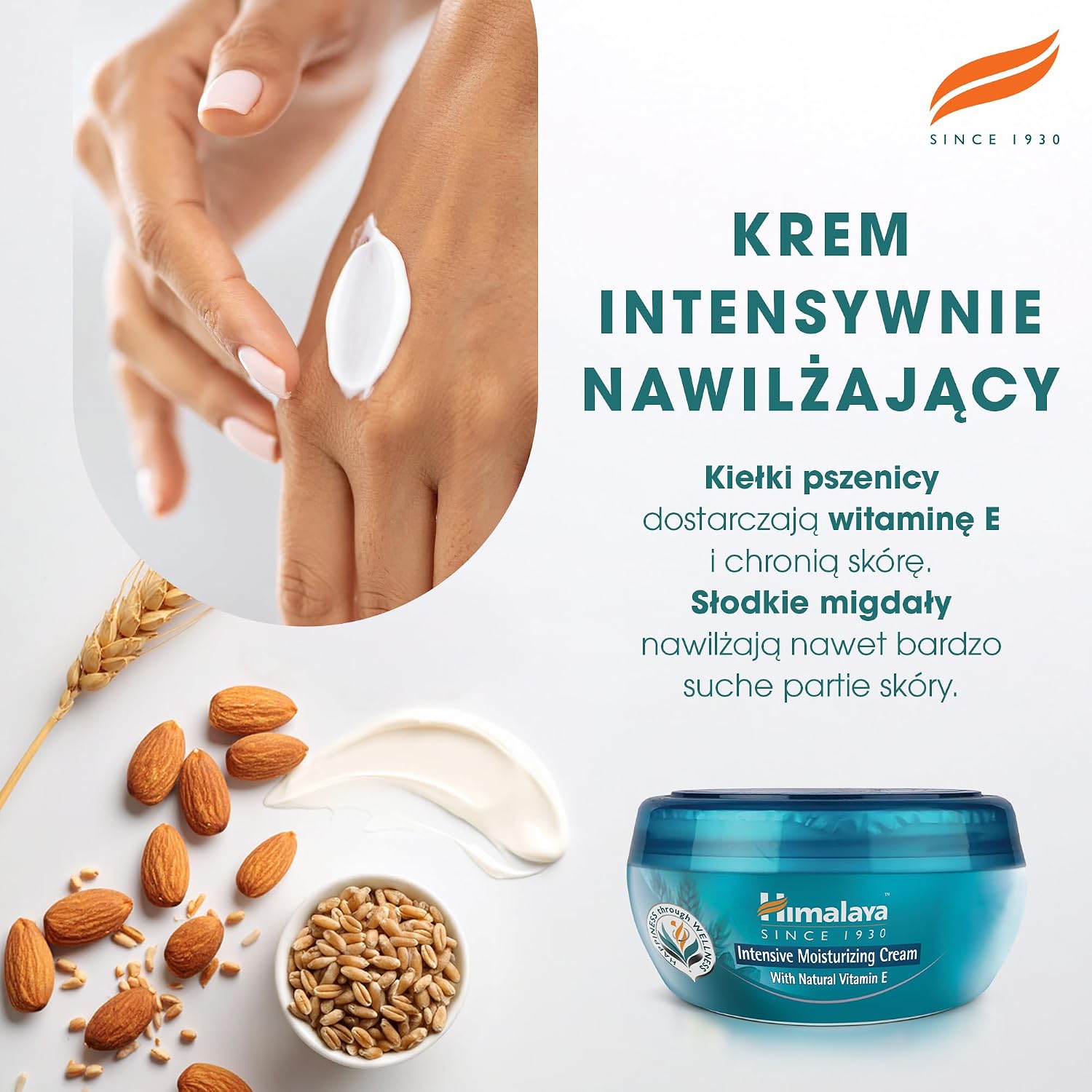 Himalaya Intensywny Nawilżające Krem z Naturalny Witamina E 50 ml - obrazek 5