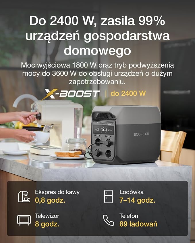 EF ECOFLOW DELTA 3 Przenośna stacja zasilania - obrazek 4