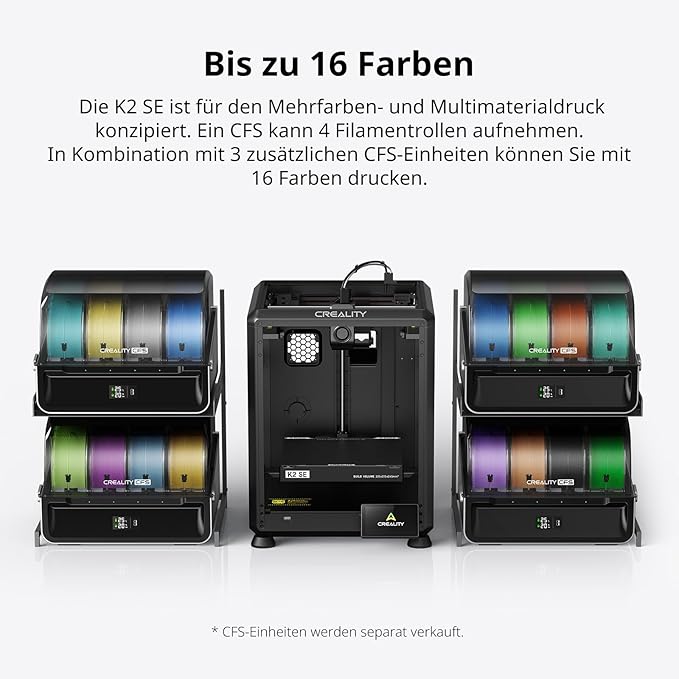 Creality K2 SE Combo drukarka 3D 2026 - obrazek 3
