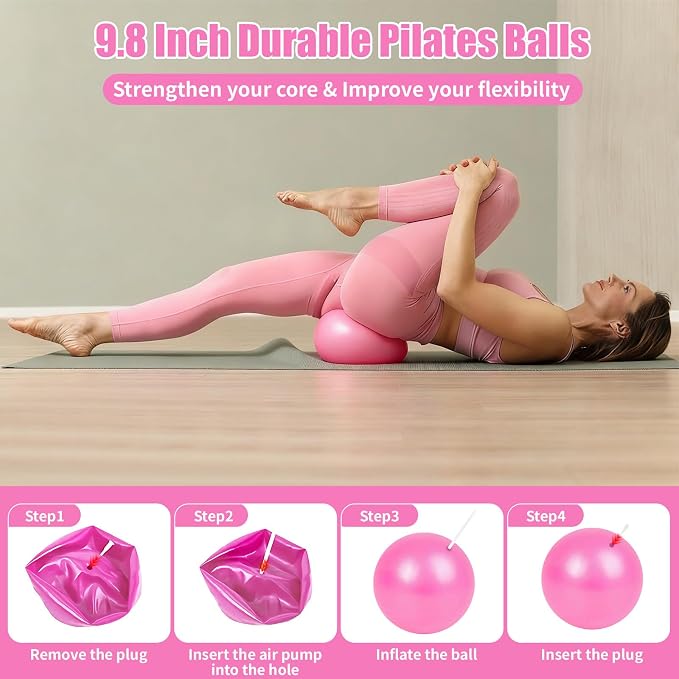 Zestaw pilates 13-częściowy zestaw do pilatesu dla kobiet - obrazek 5
