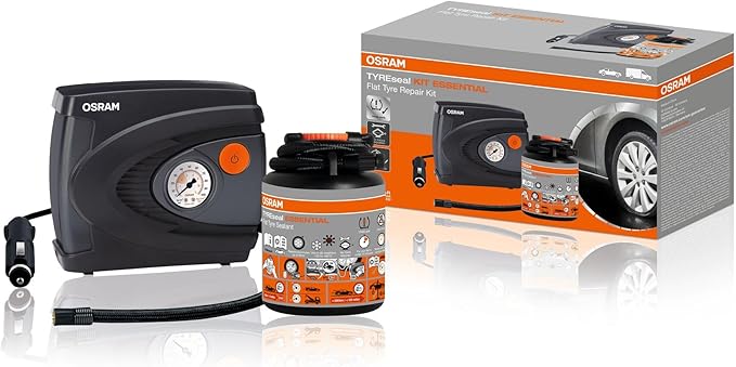 OSRAM TYREseal KIT ESSENTIAL uszczelniacz do opon 450 ml i analogowy
