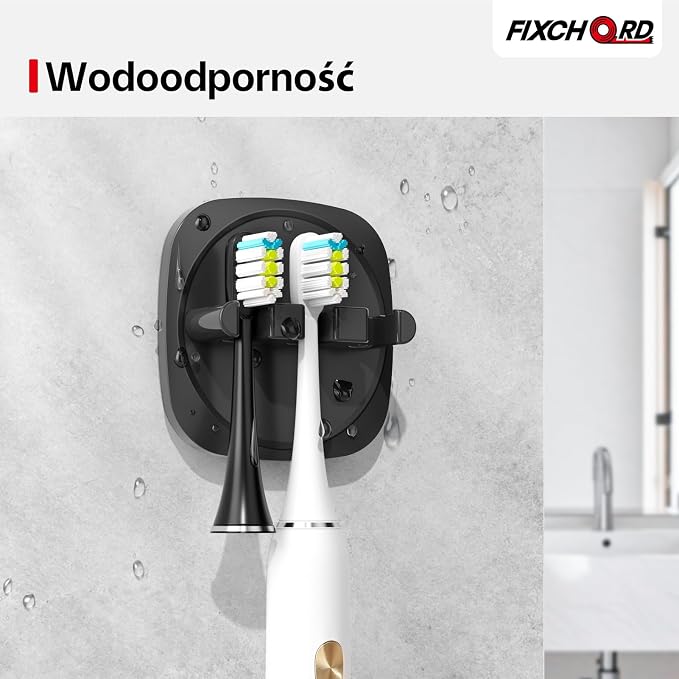 Elektryczny uchwyt na szczoteczkę do zębów 2 sztuki - obrazek 5