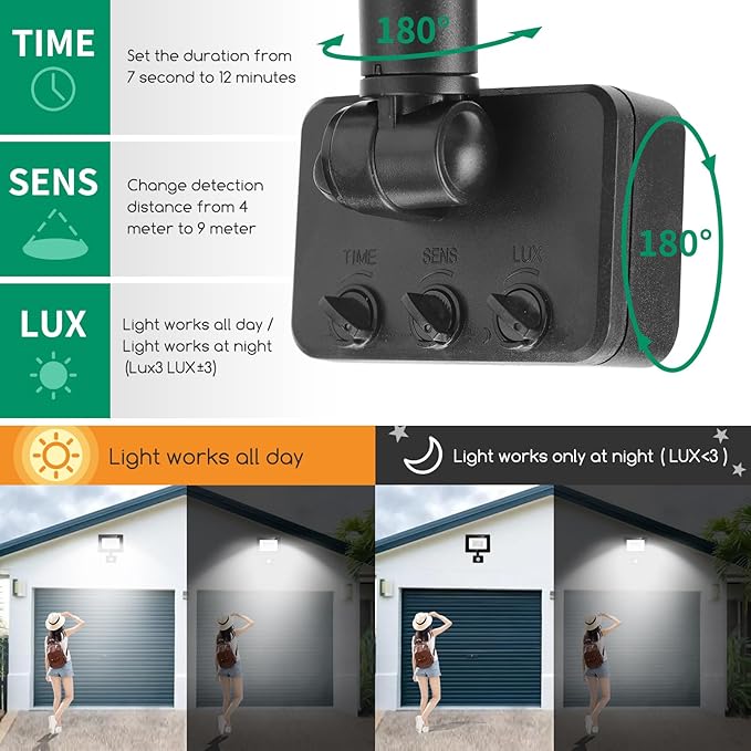 Aigostar reflektor LED z czujnikiem ruchu 20 - obrazek 5