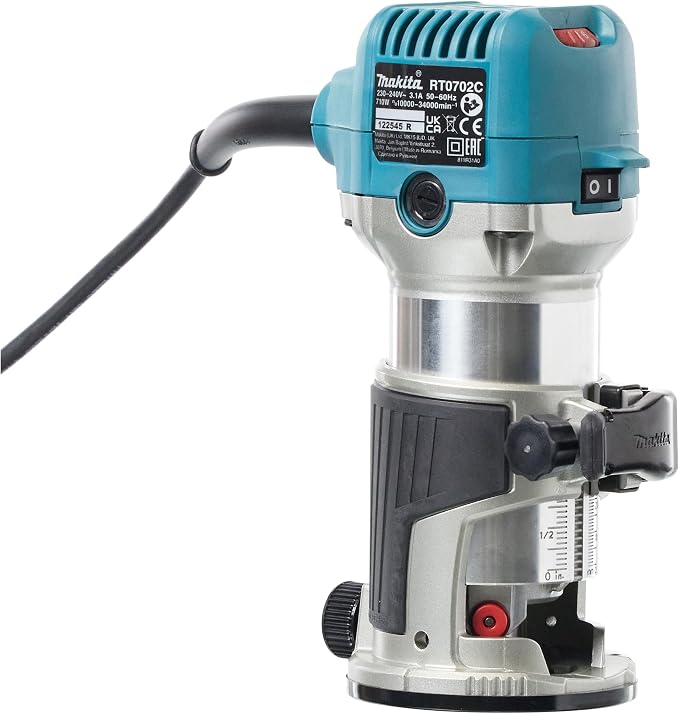 Ściernica z Prędkością 710W Ø8 Lub 6 mm - Makita Rt0702C - obrazek 4