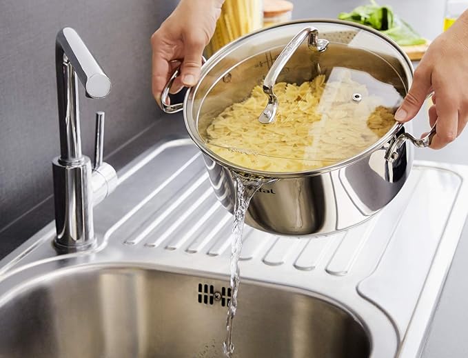 TEFAL Duetto+ G719S734 Zestaw garnków stalowych 7-elementowy: Garnek - obrazek 2