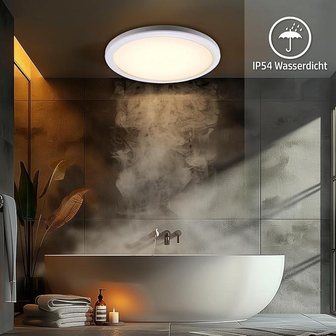 DA LIGHT Płaska lampa sufitowa LED 18 W 2000 lumenów - obrazek 5