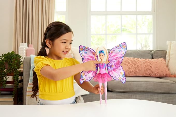 Barbie Lalka 2 w 1 Taniec i Motylek - obrazek 2