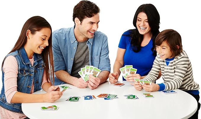 Mattel Games 52370 Gra Karciana Skip-Bo i Gra Rodzinna odpowiednia - obrazek 4