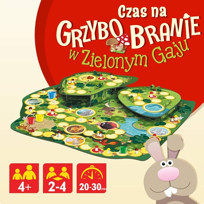 Trefl Gra Grzybobranie w Zielonym Gaju - obrazek 2