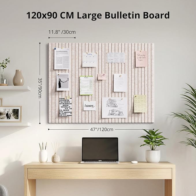 120x90cm Duża Tablica Filcowa Samoprzylepna 12 Sztuk Ściana Filcowa - obrazek 3