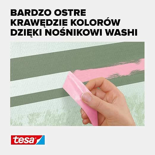 tesa taśma malarska do stosowania na tapetach i innych delikatnych - obrazek 6