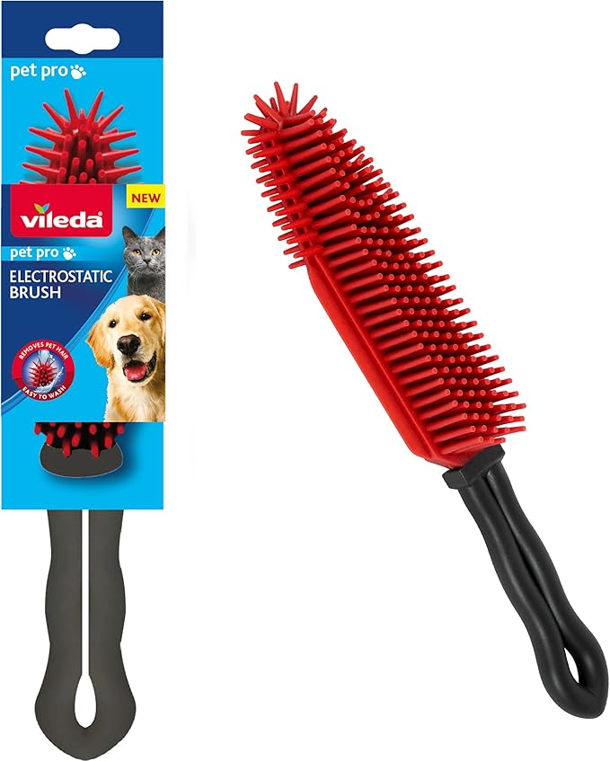 Vileda Pet Pro Szczotka elektrostatyczna do sierści i włosów