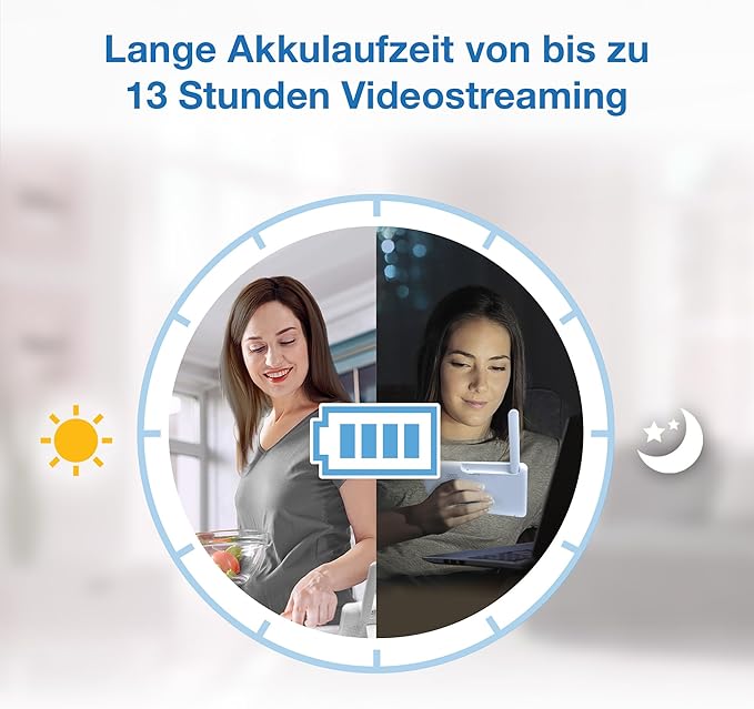 Vtech RM7764HD z kamerą 1080p WiFi Remote Access - obrazek 6