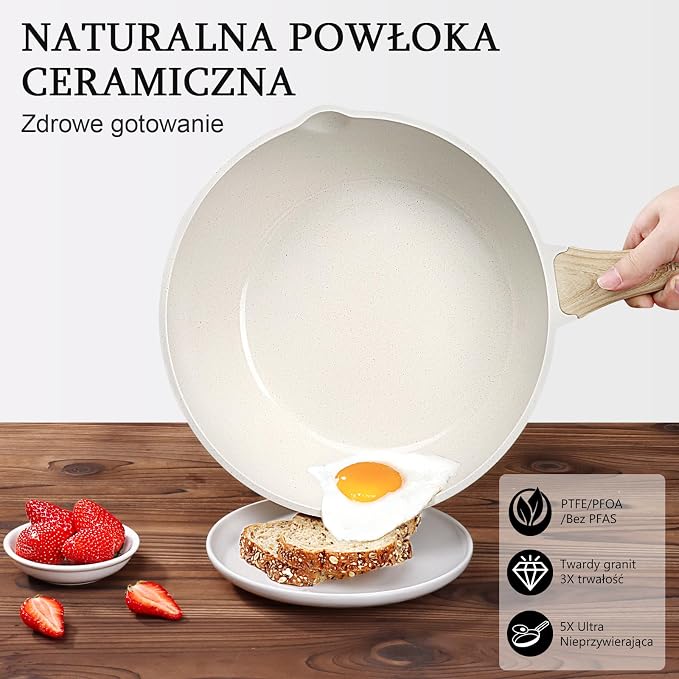 GiPP Patelnia do duszenia o wysokości 28 cm - obrazek 4