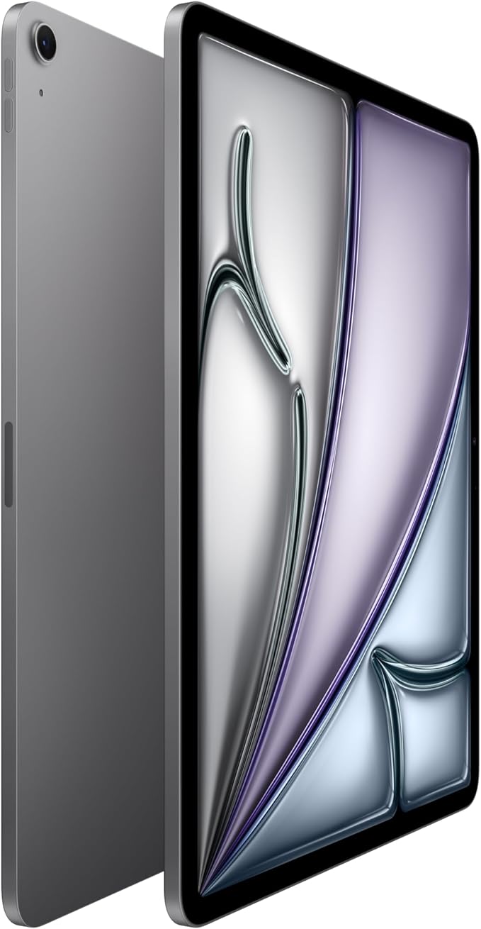 Apple iPad Air 13 cali z czipem M3: stworzony dla Apple Intelligence, 512 GB, przednia kamera 12 MP/tylny aparat 12 MP, Wi‑Fi 6E, bateria na cały dzień – gwiezdna szarość - obrazek 3