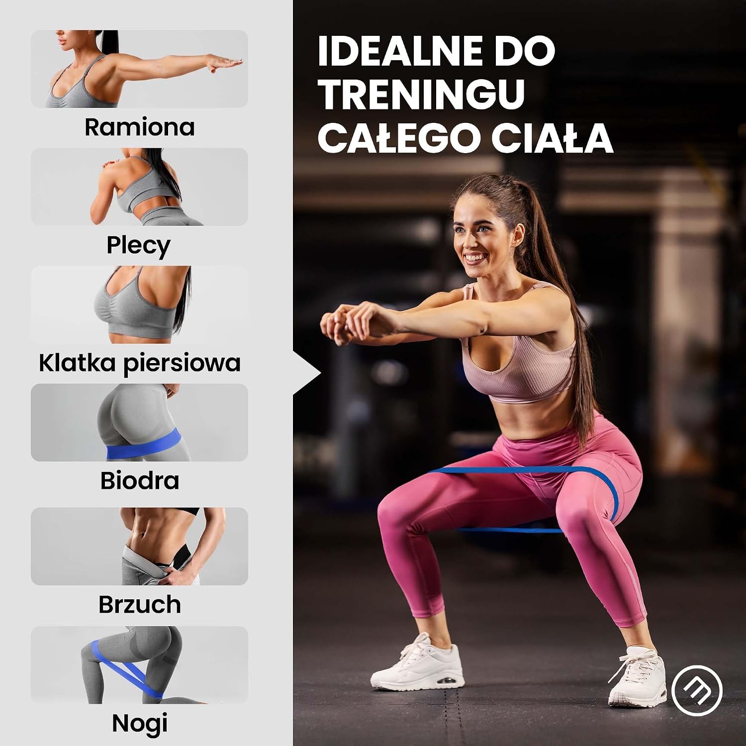 Zestaw opasek fitness lateksowe - obrazek 7
