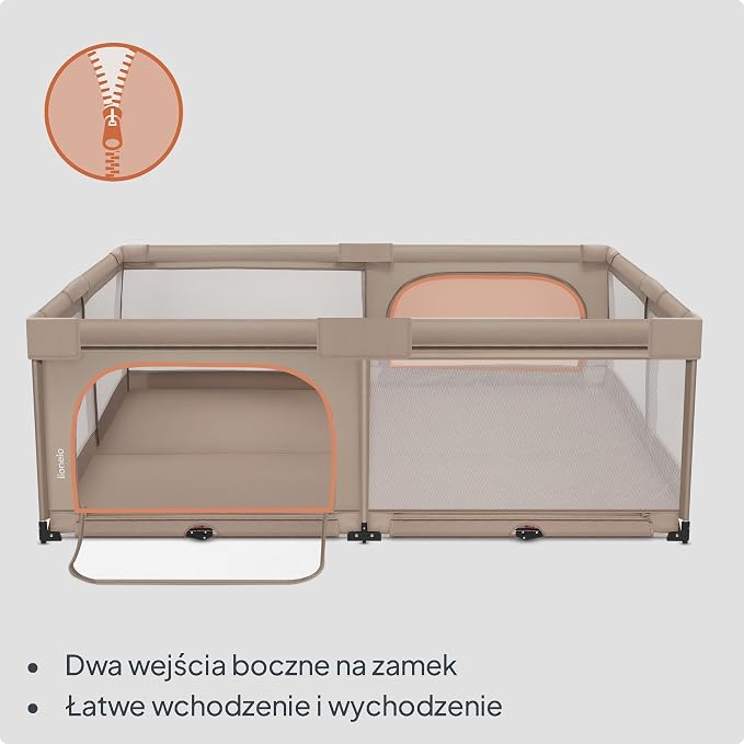 Lionelo Florence XL Easy Fold Kojec dla niemowląt - obrazek 6
