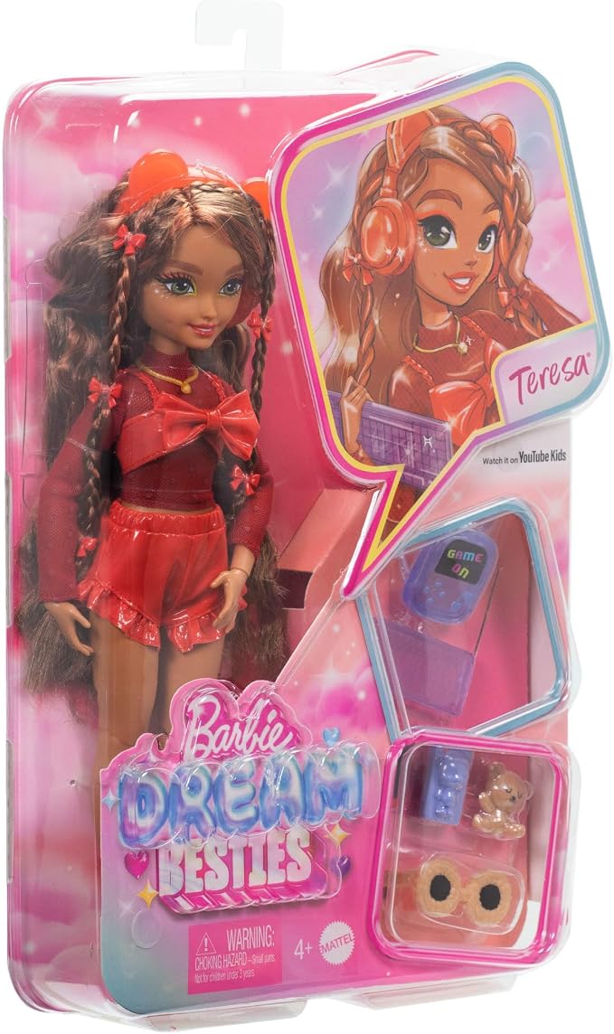 Barbie Dream Besties lalka Teresa i akcesoria - obrazek 6