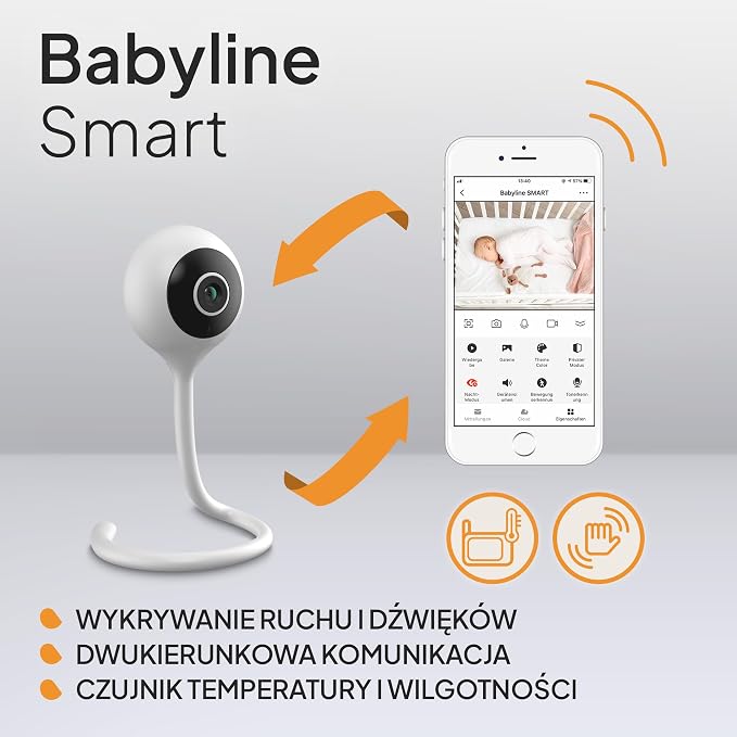 Lionelo Care Babyline Smart inteligentna elektroniczna - obrazek 5