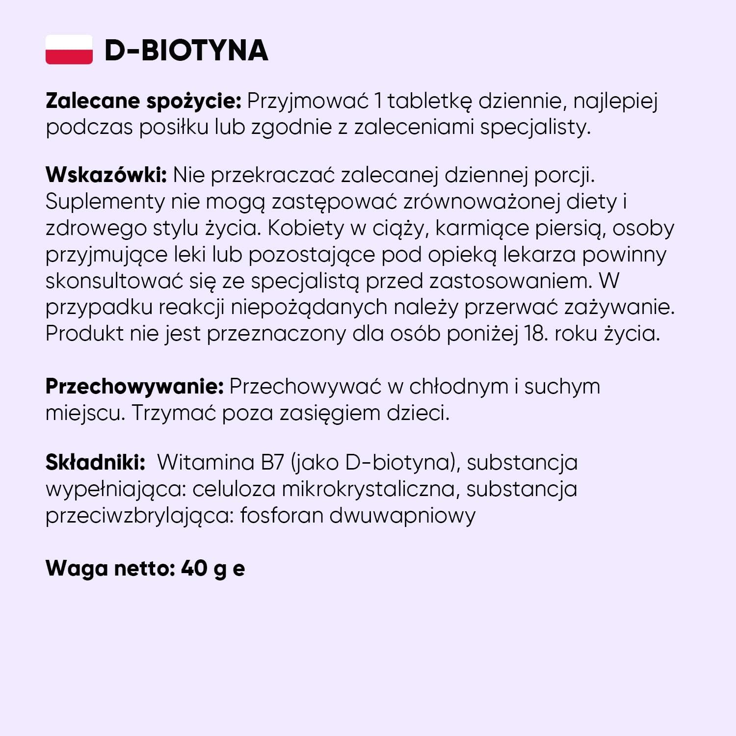 Biotyna 12 000 mcg 365 tabletek suplementu witaminy B7 dla kobiet - obrazek 5