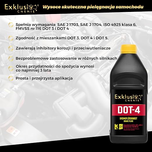 Exklusiv Chemie® Płyn hamulcowy DOT-4 - obrazek 2