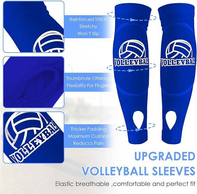 Abeillo Rękawy na ramię do siatkówki przechodzące uderzające rękawy - obrazek 5