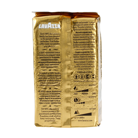 Lavazza - kawa mielona Qualita Oro 250 g - obrazek 2