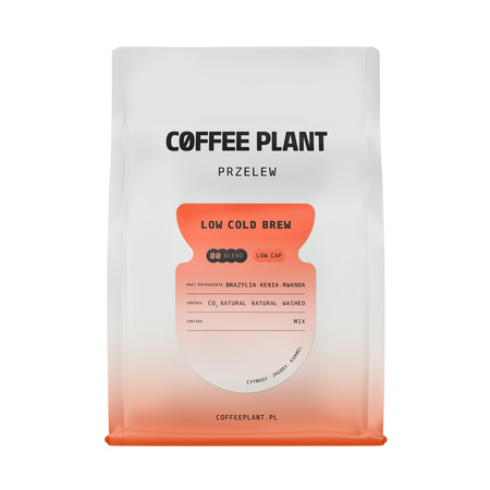 COFFEE PLANT - kawa ziarnista niskokofeinowa LOW Cold Brew Filter 250 g