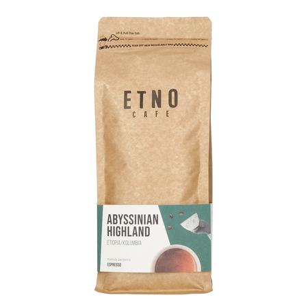 Etno Cafe - kawa ziarnista Abyssinian Highland 1 kg