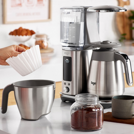 Sage - the Luxe Brewer Thermal - Ekspres przelewowy SDC465BSS - Srebrny - obrazek 4
