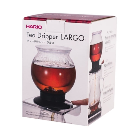 Hario Largo Tea Dripper Set - Zaparzacz do herbaty ze stojakiem - obrazek 3