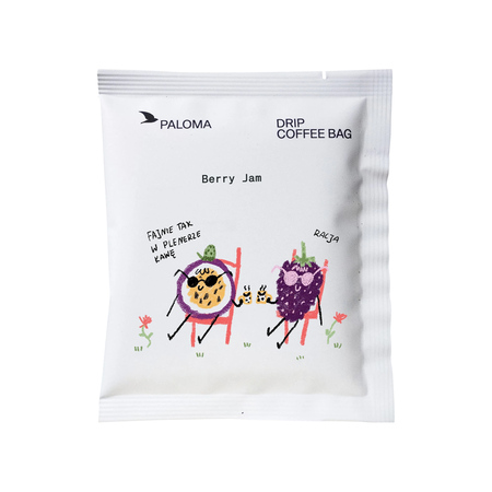 Paloma - kawa w saszetkach Berry Jam - 1 saszetka 12 g