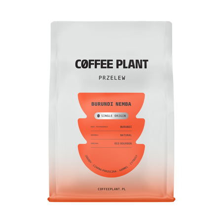 COFFEE PLANT - kawa ziarnista Burundi Nemba Natural Filter 250 g