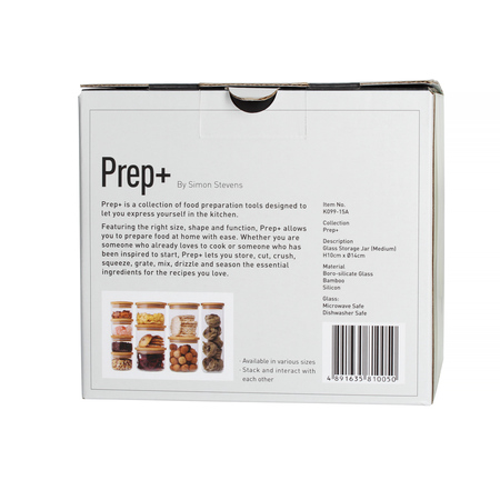 Loveramics - Prep+ Glass Storage Jar - Słoik 750ml - Clear - obrazek 3