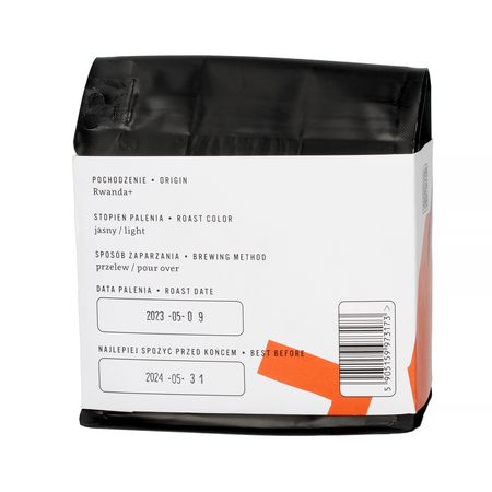 Bracia Ziółkowscy - kawa ziarnista Rwanda Kivu Szybki Przelew Filter 250 g - obrazek 2
