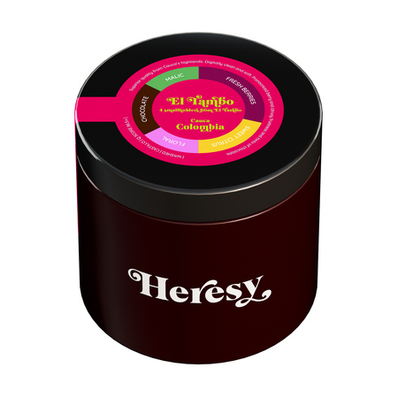 Heresy - kawa ziarnista Kolumbia El Tambo Washed Filter 252 g