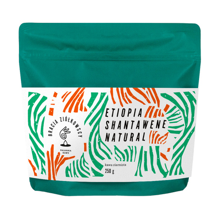 Bracia Ziółkowscy - kawa ziarnista Etiopia Shantawene Natural Filter 250 g