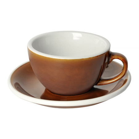 Loveramics Egg - Filiżanka i spodek Cappuccino 200 ml - Caramel
