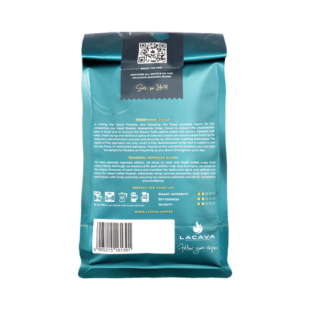 LaCava - kawa ziarnista bezkofeinowa BLEND Decaf Paradox Espresso 350 g - obrazek 4
