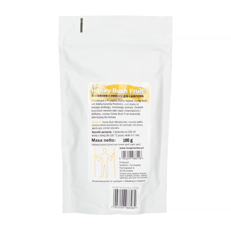 Long Man Tea - herbata sypana Honey Bush Fruit opakowanie uzupełniające 100 g - obrazek 2