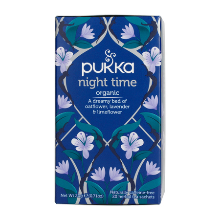 Pukka - herbata ziołowa Night Time EKO 20 saszetek