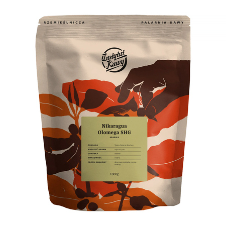 Instytut Kawy - kawa ziarnista Nikaragua Olomega Washed Espresso 1 kg