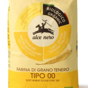 MĄKA PSZENNA TYP 00  DO SŁODKICH WYPIEKÓW BIO 1 kg - ALCE NERO