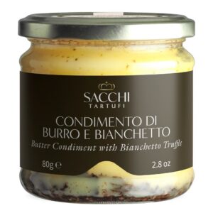 MASŁO KLAROWANE Z TRUFLĄ BIAŁĄ I SEREM GRANA PADANO 80 g - SACCHI TARTUFI