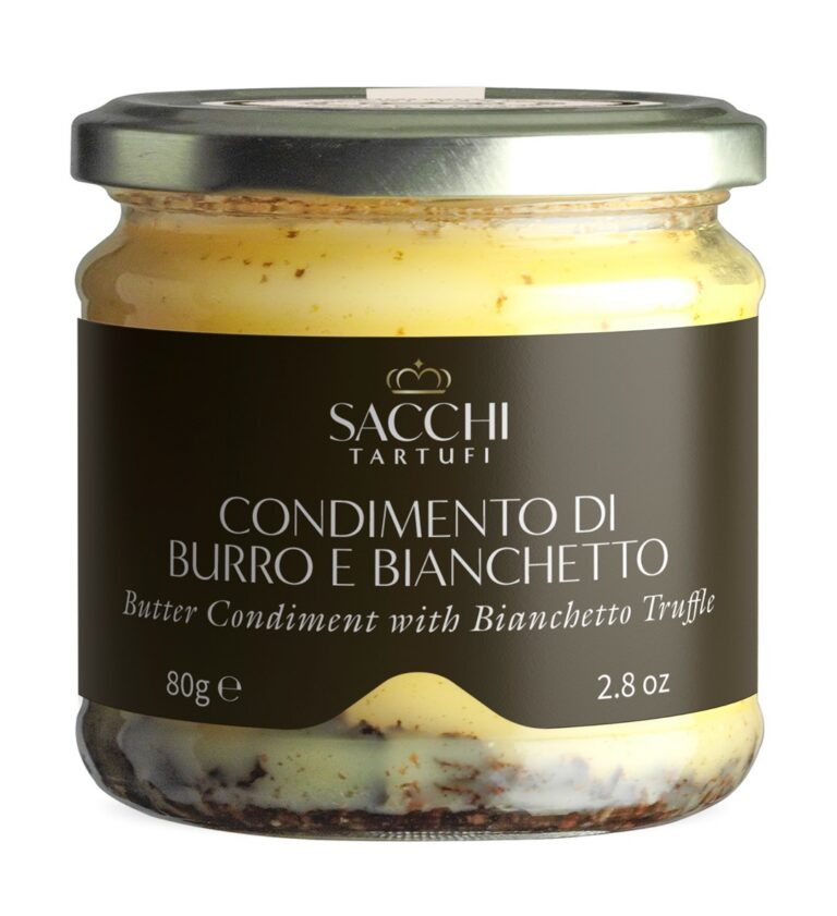 MASŁO KLAROWANE Z TRUFLĄ BIAŁĄ I SEREM GRANA PADANO 80 g – SACCHI TARTUFI